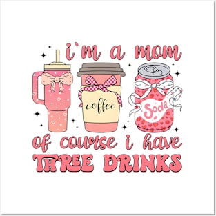 I'm a Mom, Retro Mother, Funny Mom, Mom Life, Mother's Day, Retro Mama Quotes Posters and Art